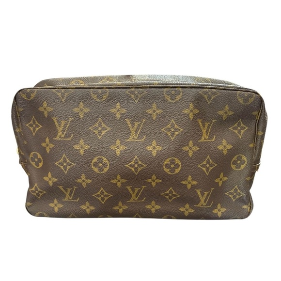 Louis Vuitton Monogram Leather Toiletry Trousse 28 Clutch Bag - Picture 4 of 8